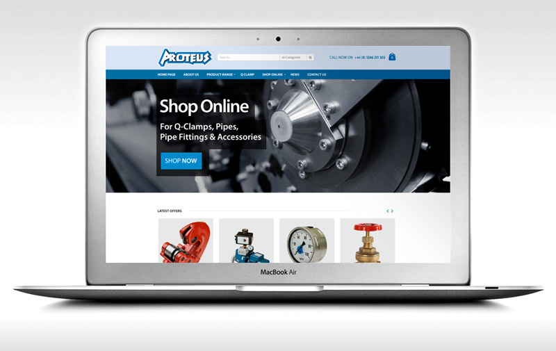Website Prices Huddersfield for Proteus Website